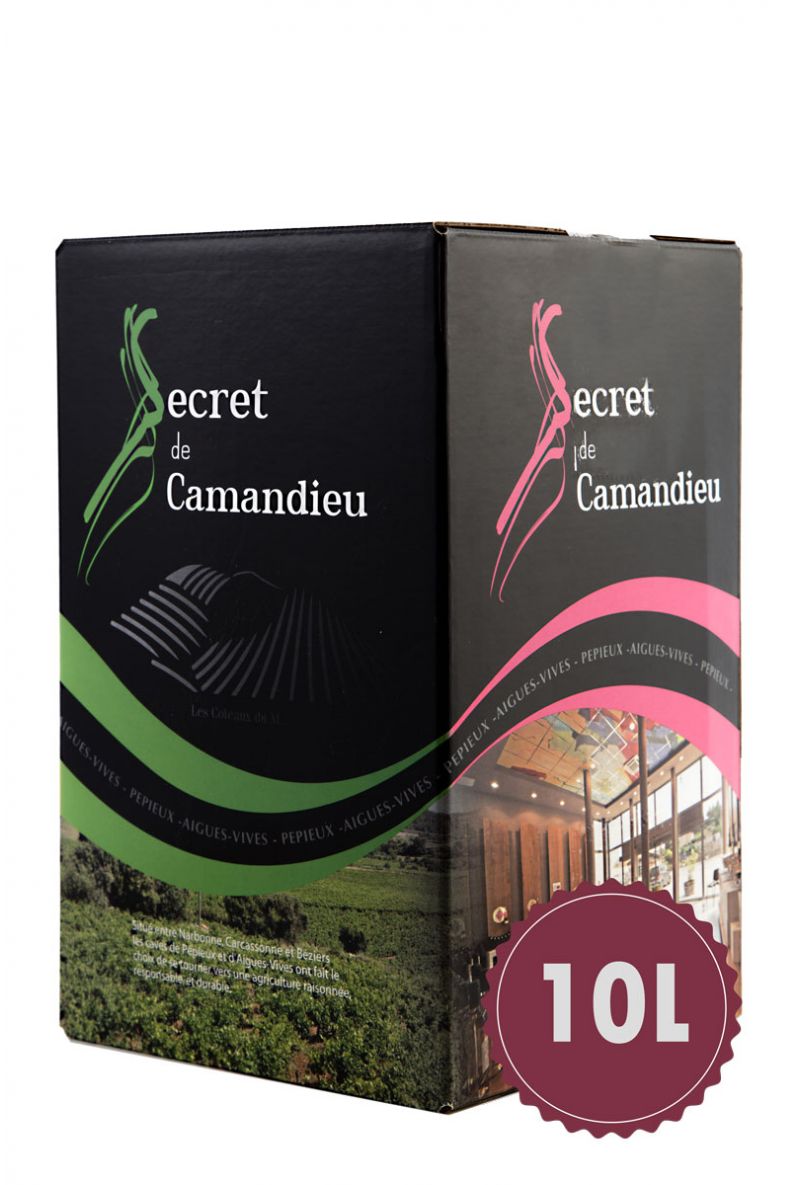 Bag-In-Box Secret Camandieu Rouge 10l