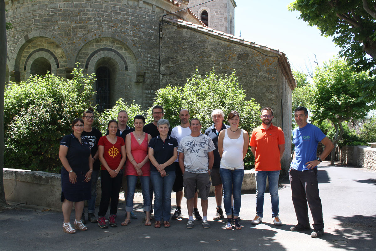 équipe Les Coteaux du Minervois